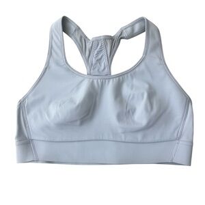Athleta Light Gray Sports Bra Size 34 B/C